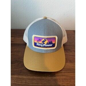 CAT Caterpillar Ring Power St. Pete Sunset Hat SnapBack Trucker Hat Cap America
